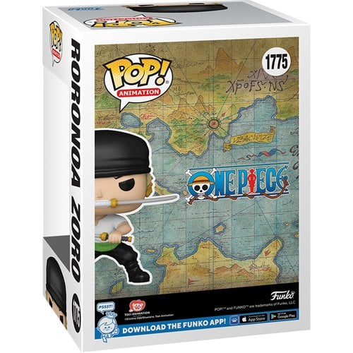 Chase: One Piece Roronoa Zoro with Swords Funko Pop! Vinyl Figure #1775