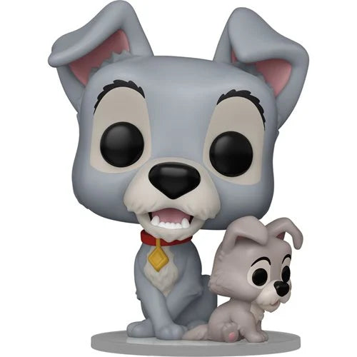 Lady and the Tramp 70th Anniversary Tramp with Puppy Funko Pop! Vinyl Figure #1554.