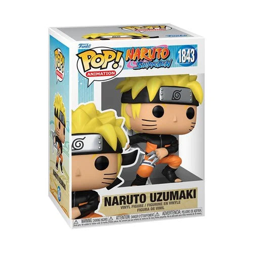Naruto: Shippuden Naruto Uzumaki with Shuriken Funko Pop! Vinyl Figure #1843.