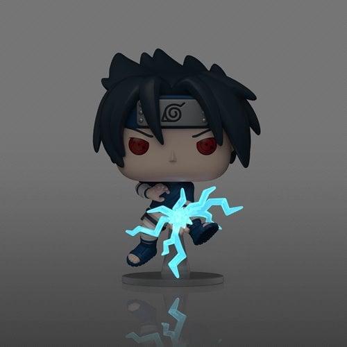 Naruto Sasuke Uchiha (Chidori) Glow-in-the-Dark Funko Pop! Vinyl Figure #1969 - Entertainment Earth Exclusive
