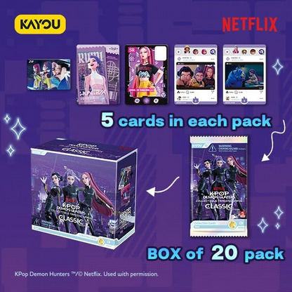 KPop Demon Hunters Classic Edition Series 1 Collectible Trading Card