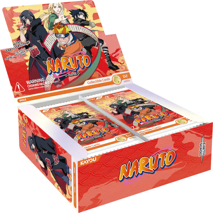 Preorder: Kayou - Naruto-Smriti Collectible Cards Booster Box (20 Pk) - Earth Scroll 2