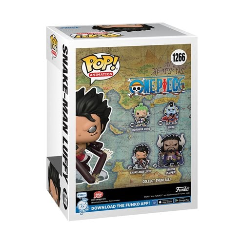 gear 4 funko pop One Piece Snake-Man Luffy Funko Pop!