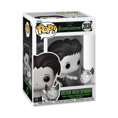 Frankenweenie Victor with Sparky Funko Pop! Vinyl Figure and Pop! Buddy #2038