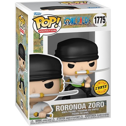 Chase: One Piece Roronoa Zoro with Swords Funko Pop! Vinyl Figure #1775