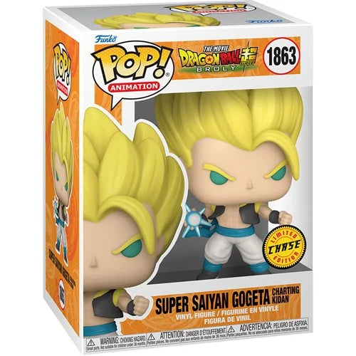 Dragon Ball Super: Gogeta Funko Pop! Vinyl Figure #1863 BUNDLE.