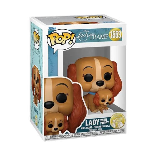 Lady and the Tramp 70th Anniversary Lady with Puppy Funko Pop! Vinyl Figure #1553.