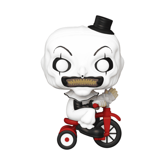 Terrifier Art the Clown with Bike Funko Pop! Vinyl Figure #1591