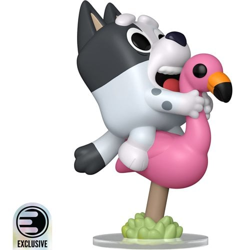 Pre-Order: Bluey Muffin Flamingo Queen Funko Pop! Vinyl Figure #2383 - EE Exclusive