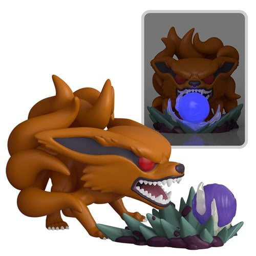Preorder: Funko Pop Kurama Glow-in-Dark Deluxe #2118 - Naruto Shippuden