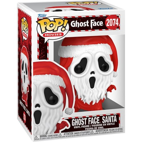 Pre-Order: Ghost Face Santa Horror Holiday Funko Pop! Vinyl Figure #2074