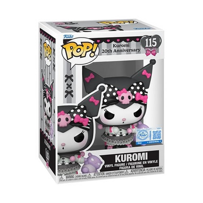 Preorder: Sanrio Kuromi 20th Anniversary Funko Pop! Vinyl Figure #115 - Specialty Series