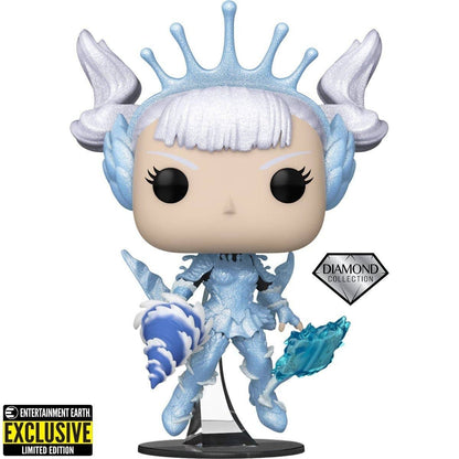 Funko Pop! Animation: Black Clover - Noelle Valkyrie Armor #1421 Diamond Glitter Entertainment Earth Exclusive
