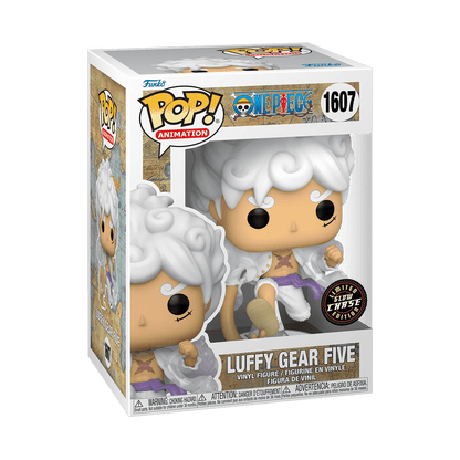 Funko Pop Luffy Gear Five #1607 chase figure and box